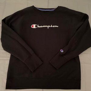 Champion pullover sweatshirt Black